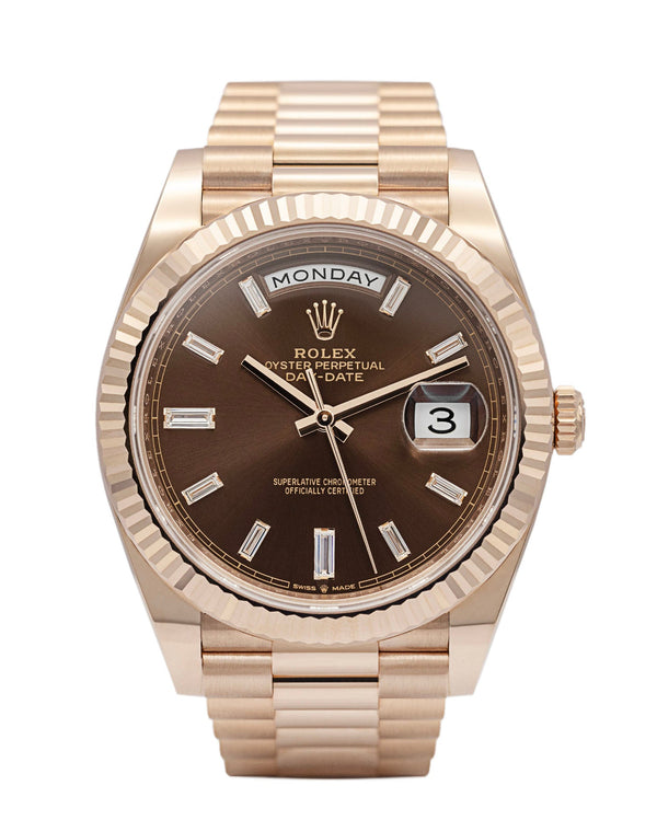 Day-Date "Chocolate Baguette" 228235