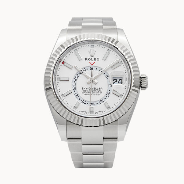 Sky-Dweller White 326934
