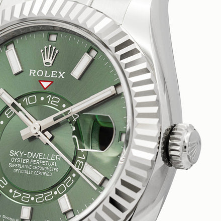 Sky-Dweller Green 336934