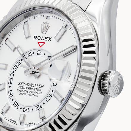 Sky-Dweller White 326934