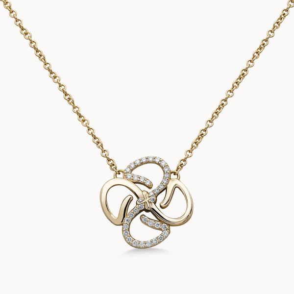 Motif Necklace Half Set - Yellow Gold