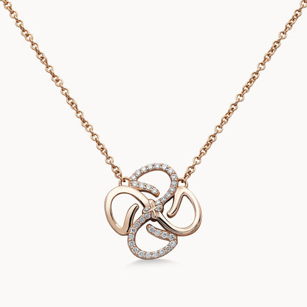 Motif Necklace Half Set - Rose Gold