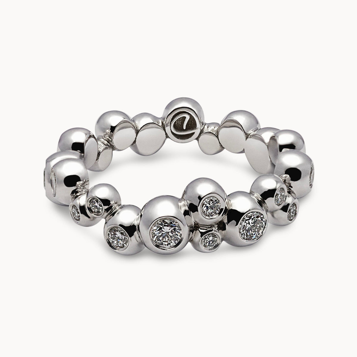 Ajao Rings Diamond Set - White Gold