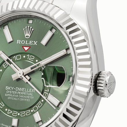 Sky-Dweller Green 336934
