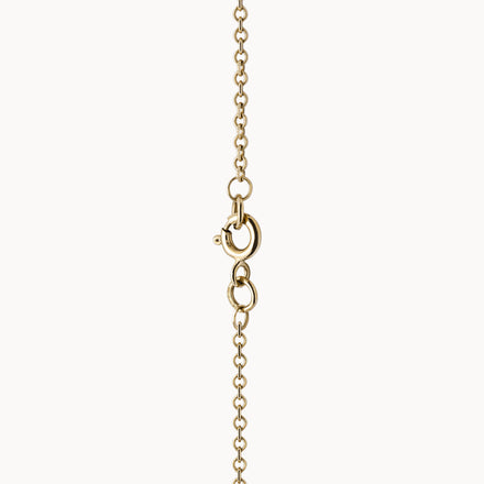 Motif Necklace Full Set - Yellow Gold