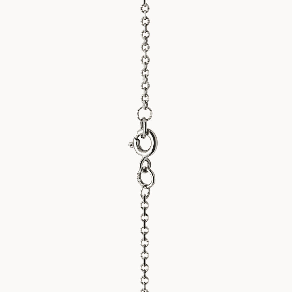 Motif Necklace Half Set - White Gold