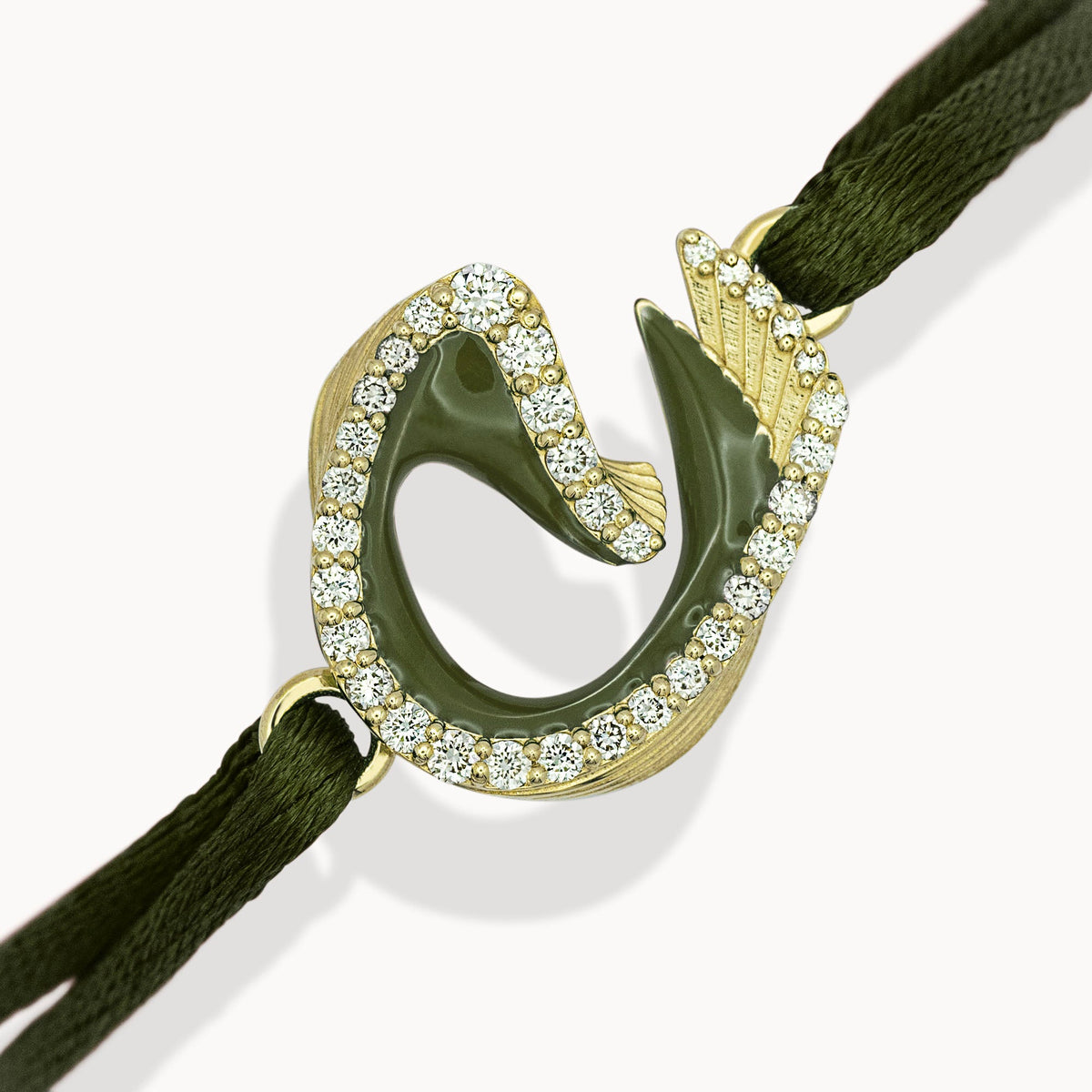Green Nya Bracelet - Yellow Gold