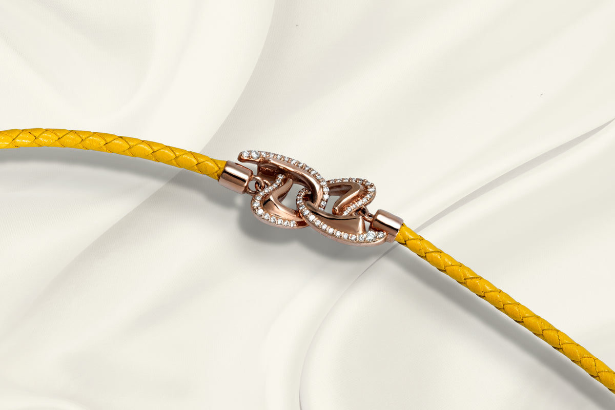 Yellow Rosa Bracelet - Rose Gold