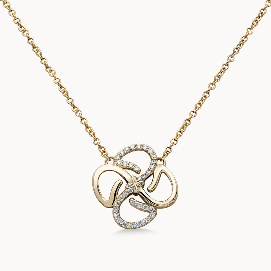 Motif Necklace Half Set - Yellow Gold