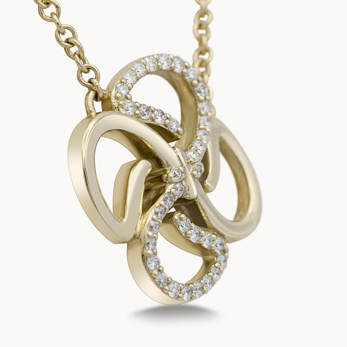 Motif Necklace Half Set - Yellow Gold