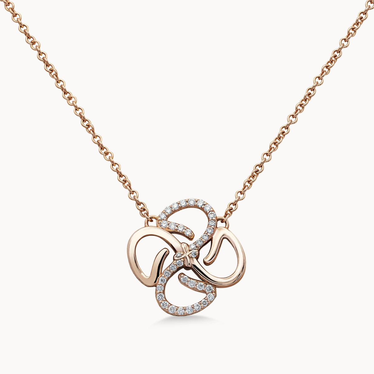 Motif Necklace Half Set - Rose Gold